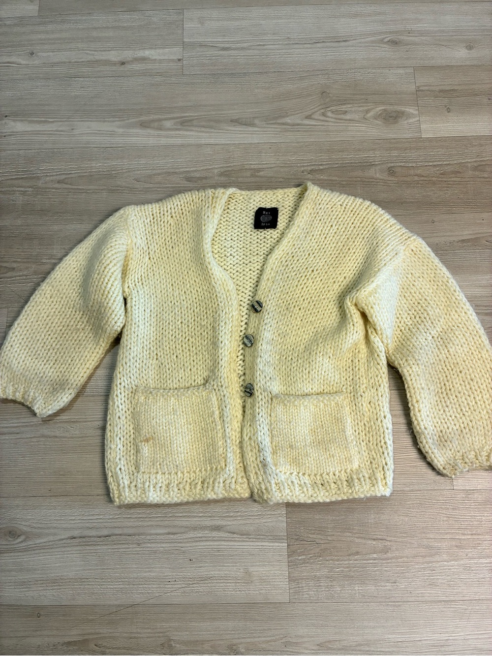 Res Ipsa Cream Sweater